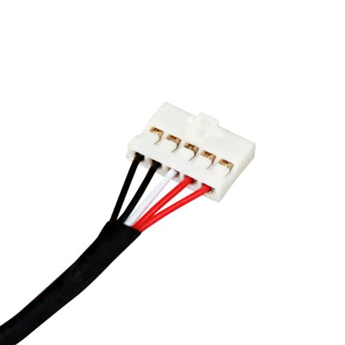 HSSDTECH AC Dc in Power Jack Cable Charging Port Harness Socket Plug Connector DC30100LE00 Replacement for Lenovo IdeaPad G50-70 G50-80 G50-85 G50-90