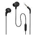 JBL Endurance Run 2 Wired - Waterproof Wired Sports in-Ear Headphones, JBL Pure Bass Sound, Hands-Free Calls, Never Hurt. Never Fall Out. (Black)