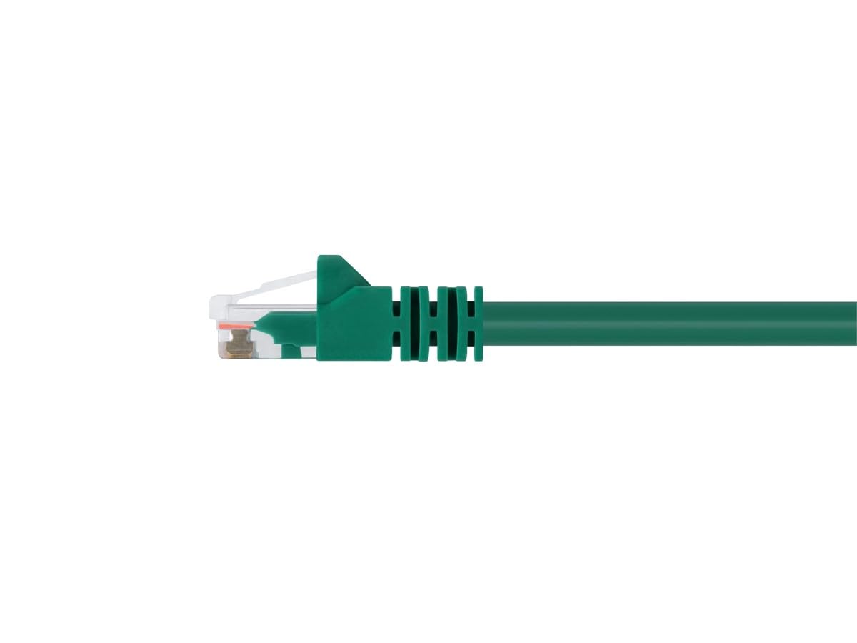 Monoprice 50FT 24AWG Cat6 550MHz UTP Ethernet Bare Copper Network Cable - Green
