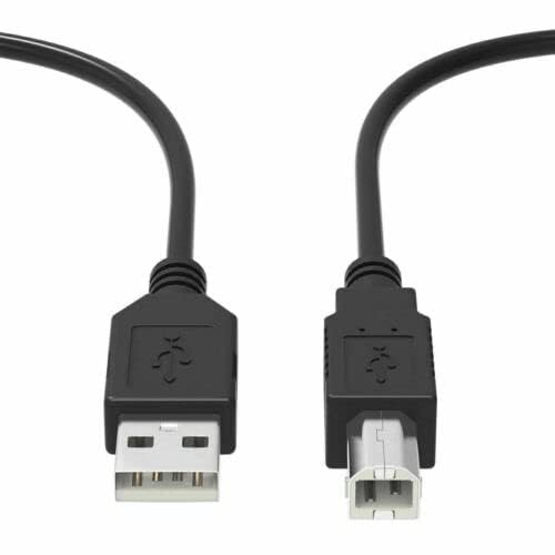 FocalTop USB Cable Cord for HP DESKJET 2652 3630 3752 3758