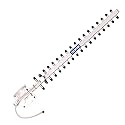 TECHTOO WiFi Antenna 2.4GHz 18dBi High Gain Yagi Directional Antenna Booster with RP-SMA Connector for Network Router/Reapter/USB Adapter/Extension