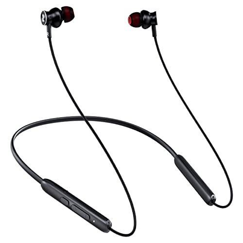 Rythflo Bluetooth Headphones,V5.2 Wireless Bluetooth Earbuds w/Mic in-Ear Magnetic Neckband Earphone 30Hrs Playtime, IPX7 Sweatproof Deep Bass Headset