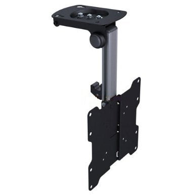 Mount-It Flip Down TV/Monitor Mount Under Cabinet & Ceiling, 13-37 in 44 lb