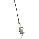 Jensen JAN139 6" Heavy-Duty Universal Top/Side-Mount Rubber Mast Antenna