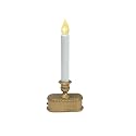 Noma/Inliten Sylvania V1533-88 Christmas Battery-op Led 1-light Candolier W/sensor, Gold, 9"
