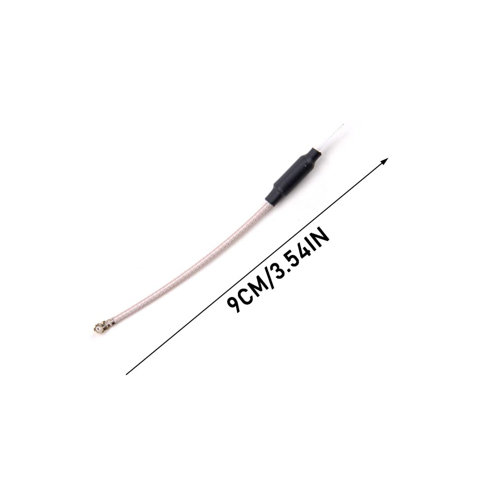 Acxico 2Pcs FPV Antenna 5.8G 2DBI U.FL IPEX IPX Omni Directional Linear Brass Antenna