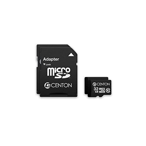 Centon Electronics Micro SD Card, Class 10 Flash Memory Card, Ultimate Memory Card for Phones, Tablets, Cameras, and More, 32GB, 2 Memory Card, 2 Bulk