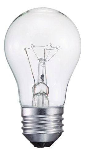 Philips LED 299990 Appliance Light Bulb, 40-Watt, A15 Glass Size, 1750 Hour Life, 1 Light Bulb, Clear, Single