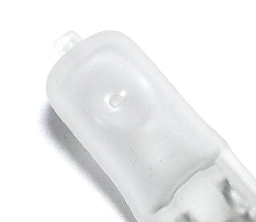 JCD G9 Halogen Bulbs - Frosted Bi-pin 2700k Halogen Light Bulbs, 10 Pack
