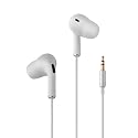 Accessonico Long Wired Headphones Earbuds Cord Earphones for TV PC (10FT 3 Meter) Extra Cable in-Ear for 3.5mm Audio Output Stereo 3 Pole Headset