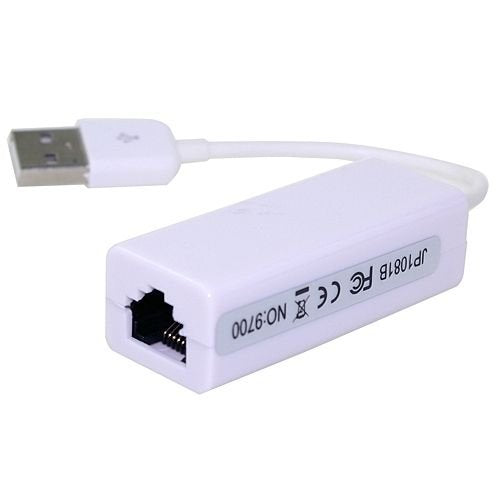 MaxLLTo White 100Mbps USB2.0 to LAN RJ45 Ethernet Network Adapter for Windows 7 Vista 32