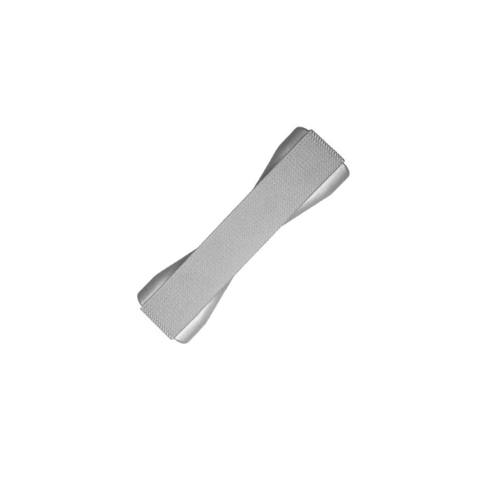 LOVEHANDLE Tablet/XL Grip for Most Tablets and Large Smartphones- Solid Silver