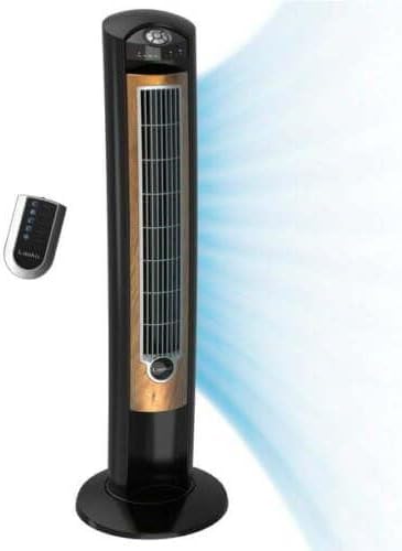 HDIJDY 42 Inch Wind Curve Tower Fan Replacement for Sleep Mode and Remote Control t42050 Black