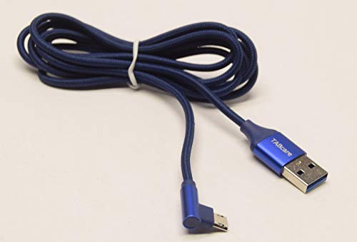 TABcare USB A to 90 Degree Right Angle & Left Angle Reversible Micro USB Cable 5Ft 1.5M