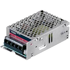 TXM 035-124, Enclosed Power Supply, Metal case, 36W 24VDC 1.5A, Adj Vout