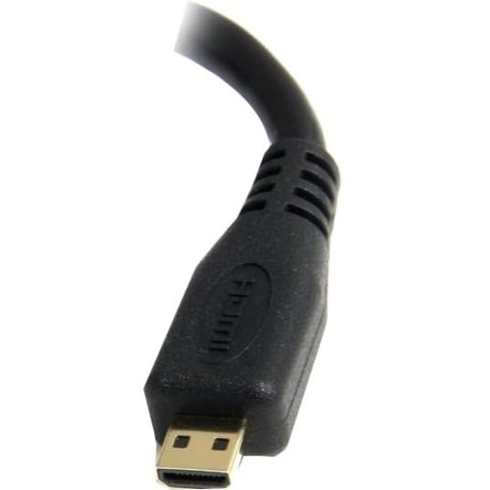 StarTech Micro HDMI to HDMI Adapter, 4K 30Hz, Male to Female (HDADFM5IN)
