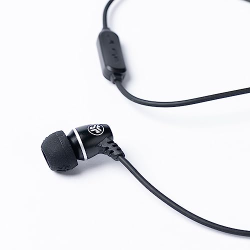 JLab JBuds J6MS Single Earbud Headset with Microphone, 3.5mm, Mono, Black