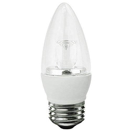 (Case of 6) TCP LED4E26B1127K 4-Watt LED E26 Base 2700K Dimmable Lamp - Blunt Tip