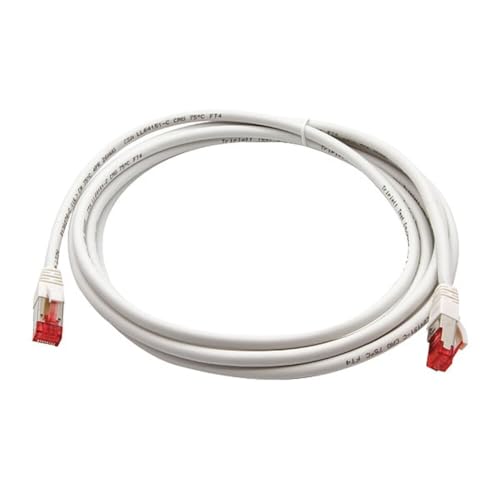 Triplett 10' White CAT6A 10GBPS Professional Grade SSTP 26AWG Patch Cable (CAT6A-10WH)