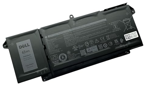 DELL 7FMXV 15.2V 63Wh 4-Cell Rechargeable Battery For DELL Latitude 5320 2-in-1 ,Latitude 7320 2-in-1 ,Latitude 7420 2-in-1, Latitude 7520 Laptops