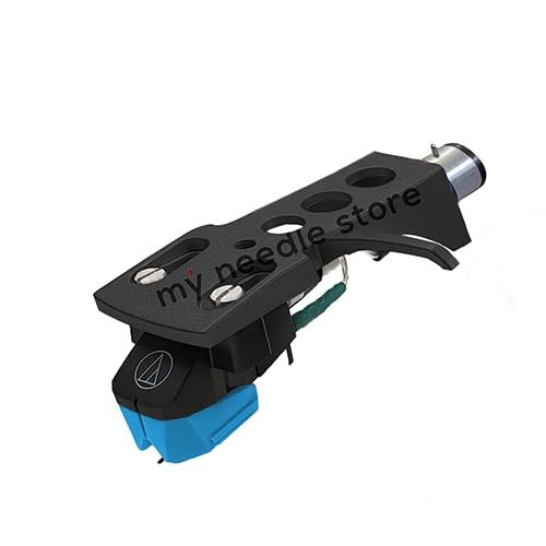 My Needle Store 95C+HS - High Quality Mounted Cartridge Assembly, Compatible with most 1/2'' SME Connector Turntable With a Curved Tonearm (Black)