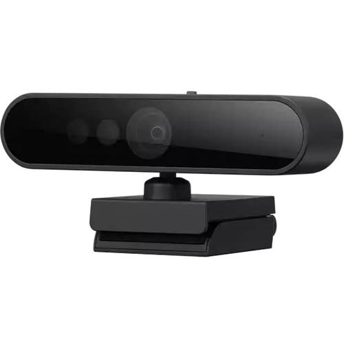 Lenovo Performance FHD 1080p Webcam USB-C,Log-on with Windows Hello, Dual Microphones, 95 Degree Lens and 4X Digital Zoom, Sliding Privacy Shutter