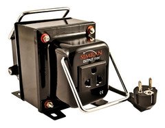 Simran THG-200 Simran 200W Step Down Transformer Voltage Converter for 220V to 110V Power Conversion