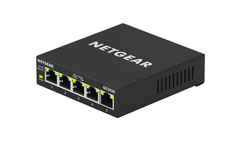 NETGEAR GS305 5-Port Gigabit Ethernet ?????????????????????? ???????????? | Plug-and-Play | Cloud Care's 3 Year Warranty SupportPlus Included