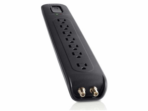 Belkin BV107030-04-BLK Ultimate Surge Protector - Surge suppressor - 7 output connector(s)