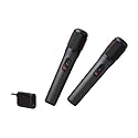 JBL PartyBox Wireless Mic - 2X Digital Wireless Microphones, Rechargeable Battery (20hrs - 700mAh), Clear Voice, Crisp Sound, Stable 2.4GHz