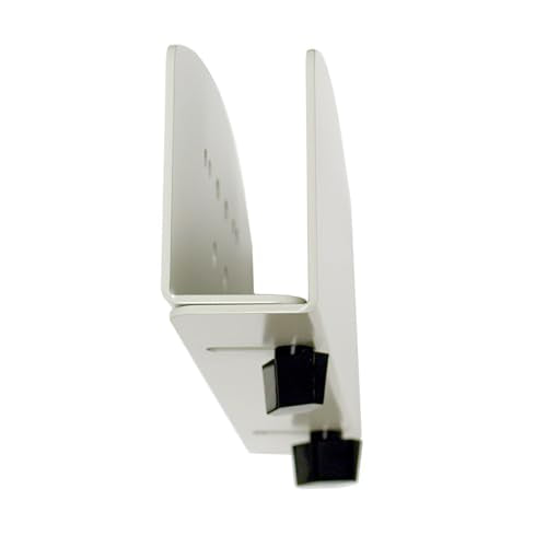 Ergotron - Vertical Small CPU Holder - Add-on for VESA Monitor Arms, Neo-Flex Rolling Carts or Wall Tracks - Small, White