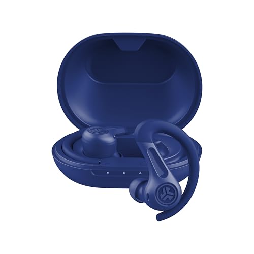 JLab, JBuds Sport ANC 4, True Wireless Earbuds, Active Noise Cancelling, Bluetooth, Multipoint Connect, Cobalt Blue
