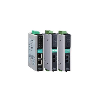 MOXA MGate MB3170-M-ST-T 1-Port Advanced Modbus Gateway Multi-Mode Fiber Port, ST connectors.