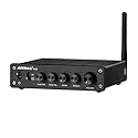 AIYIMA A03 2.1 Channel Class D Amplifier 50W * 2+100W TPA3116 Bluetooth Stereo Amp HiFi Power Amplifier with Power Adapter for Home Outdoor Passive
