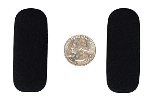 Compete Audio SH50 foam replacement microphone windscreens (microphone covers) (2-pack) for use with Sennheiser Aviation headsets