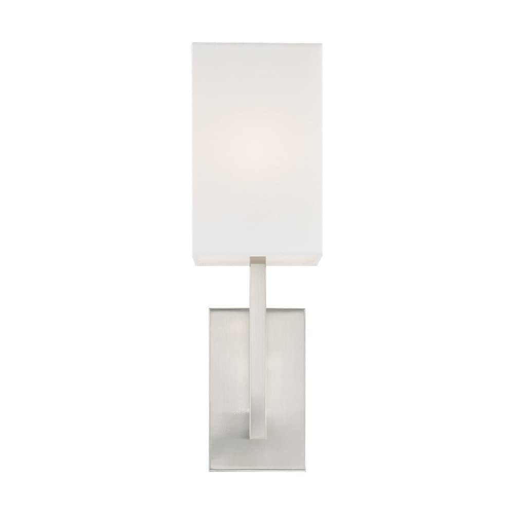 Livex Lighting 42423-07 Transitional One Light Wall Sconce from Hayworth Collection in Bronze/Dark Finish