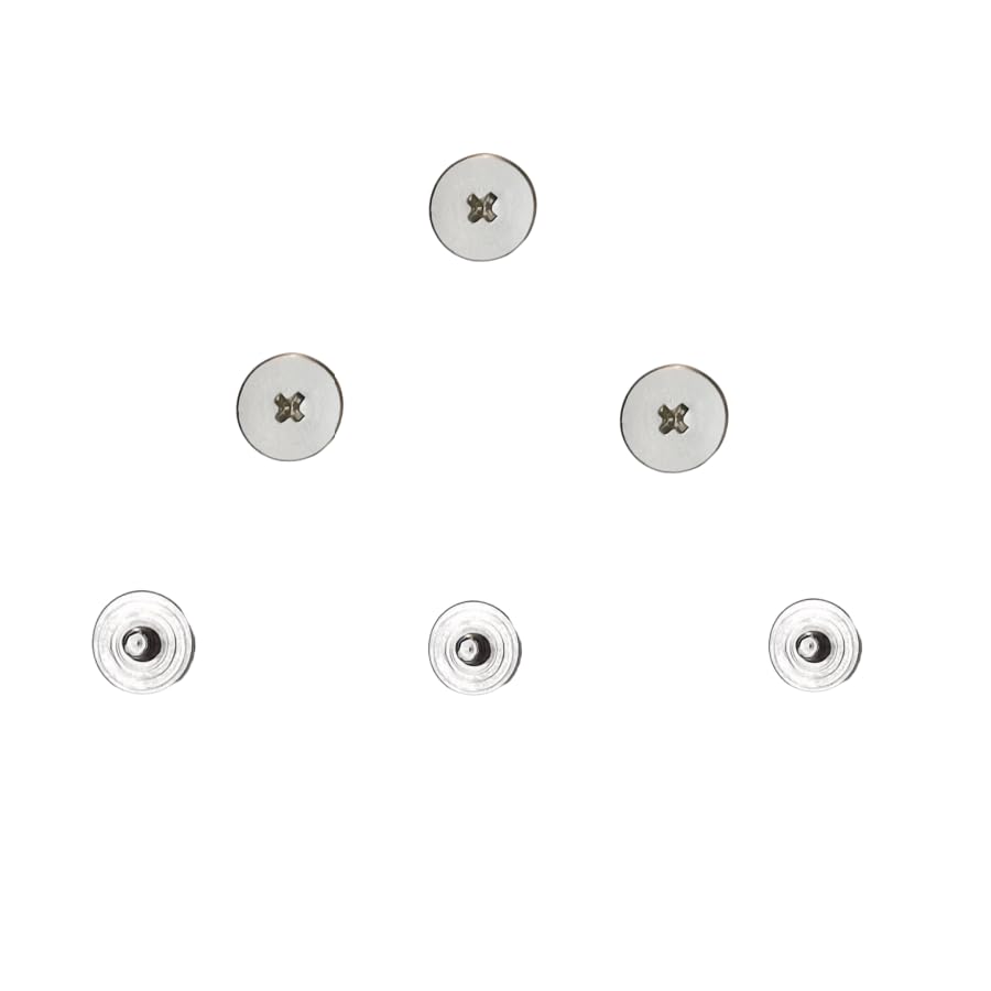 6PCS Laptop LCD Hinge Assembly Screws for HP Envy x360 15-BP 15M-BQ 15-BK 17M-CE Series 15.6" Laptop