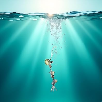 Yxinjy 1 Pc Jellyfish Star Pendant Keychain Phone Strap Lanyard Tassels Keyring Strap Backpack Charm Decor Car Keys Decoration Cell Phones Accessories