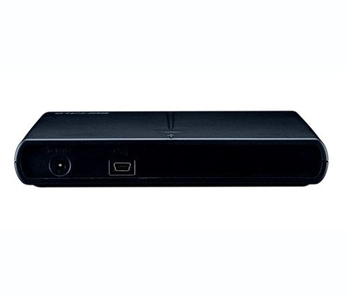 Buffalo MediaStation DVD (+/-R) Portable Writer/ External 8x USB 2.0 with CyberLink Software DVSM-P58U2/B (Black)