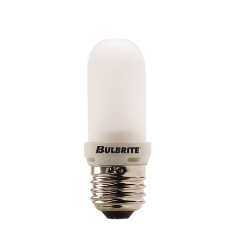 Bulbrite Q100FR/EDT 120-Volt Halogen JDD Type Tubular Medium (E26) Bulb, Frosted, 100-Watt