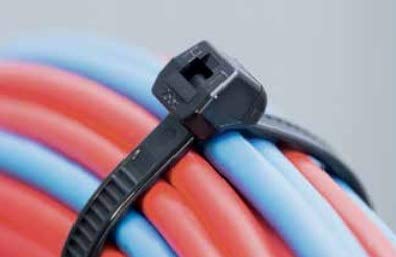 100 Pack Cable Zip Ties Heavy Duty"Made in the USA" 8 inch, Black (Made in the USA will not Break or Snap)