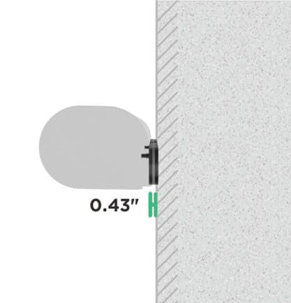 ynVISION.DESIGN Soundbar Wall Mount Bracket compatible with Sonos Arc Ultra and Arc - Includes All Hardware and Anchors for Drywall/Hard Surface