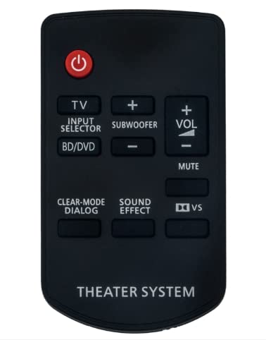 New - N2QAYC000027 Replacement Remote Control Compatible with Panasonic Home Theater Audio System