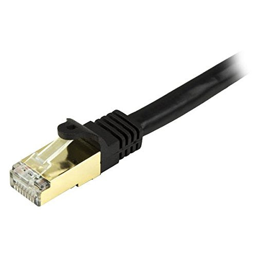 StarTech 30ft Cat6a Snagless Ethernet Cable, Black (C6ASPAT30BK)