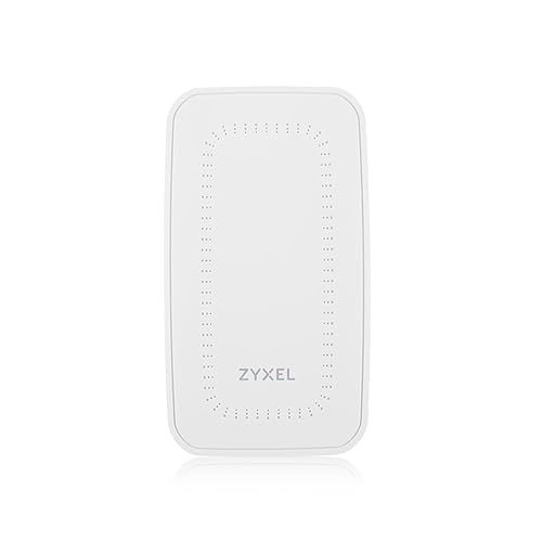 Zyxel WiFi 6 AX3000 Dual-Radio NebulaFlex Pro Wall-Plate Access Point | PoE+ [WAX300H]