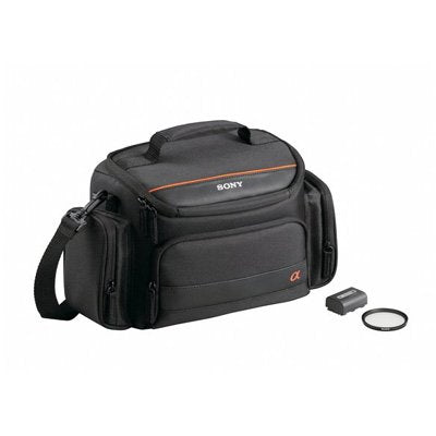 Sony ACCAMFH Accessory Kit for H Series Battery Digital SLR Cameras (Black)