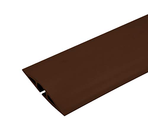 Legrand Wiremold CDB-5 Corduct 5 Foot Cord Cover for Floors, Holds 1 Cord or Cable, Brown (1 Pack)