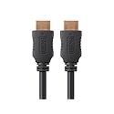 Monoprice 4K High Speed HDMI Cable - HDMI 2.0, 4K@60Hz, HDR, HDR10, Dolby Vision, 18Gbps, YUV 4:4:4, 28AWG, with Ferrite Cores, 5 Feet, Black - 5 Pack