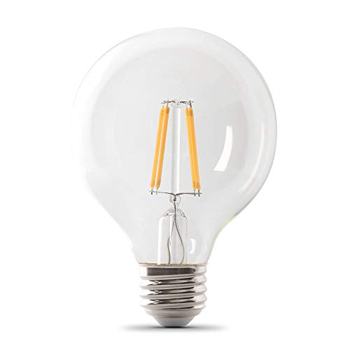 Feit Electric G25 Enhance LED Light Bulb, 40W Eq, Soft White