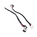 Eieshupug Black Copper PVC DIN Connector Laptop Charging Cable Replacement for Toshiba Satellite P70 P75 P75-A7200